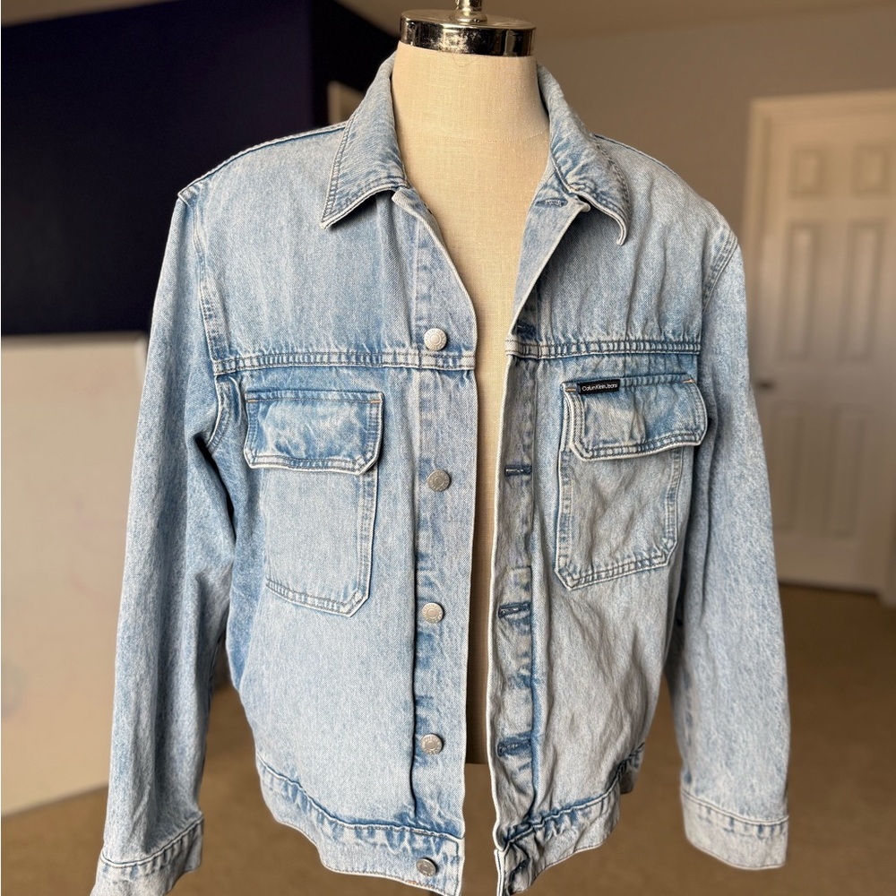 Calvin Klein Jeans Light Blue Denim Jacket
